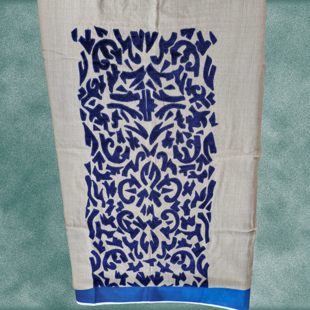 Luxe Opulence Cashmere Velvet Stole