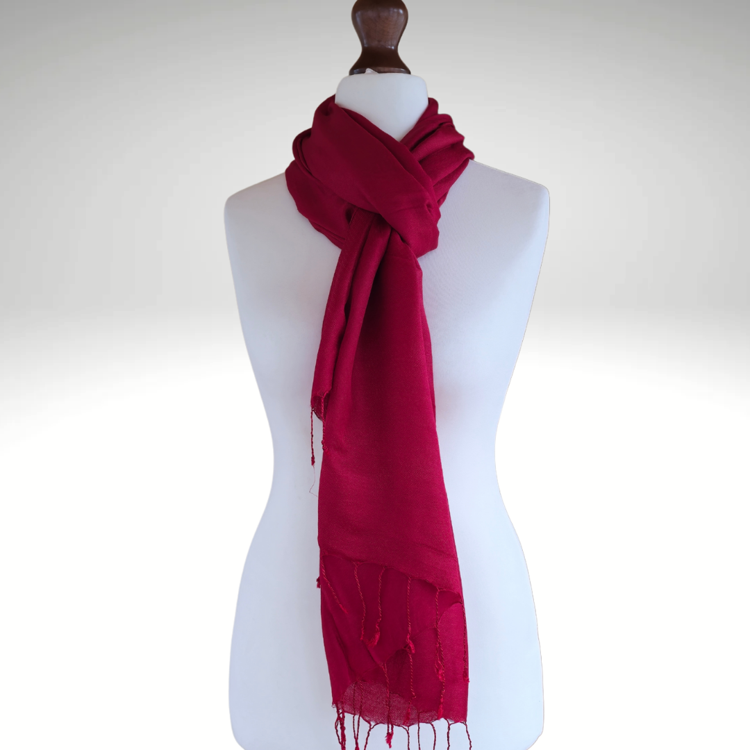Lustre Weave D-Katan Plain Stole