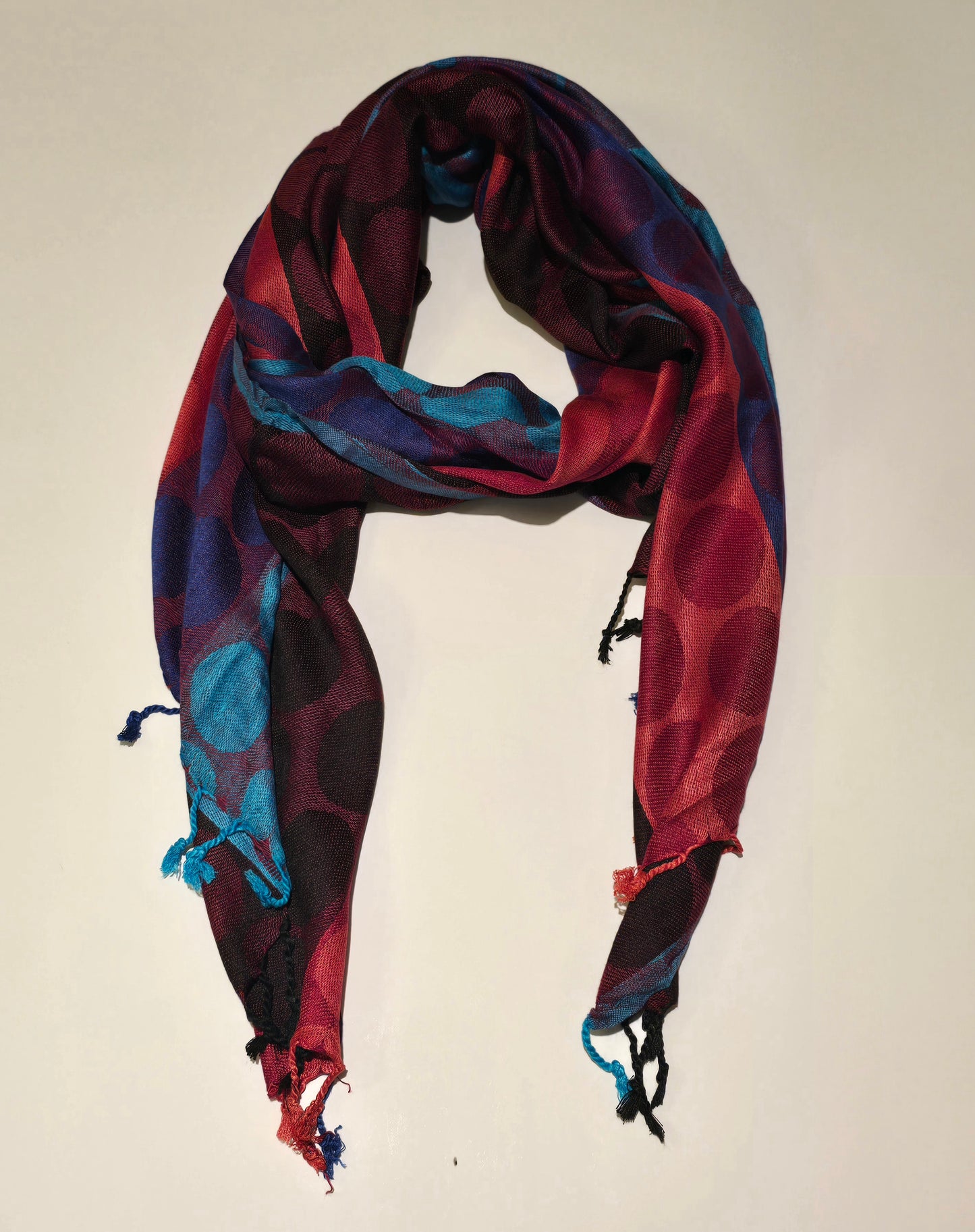 Luxury Multi-Colored Jamawar Shawl-Modal