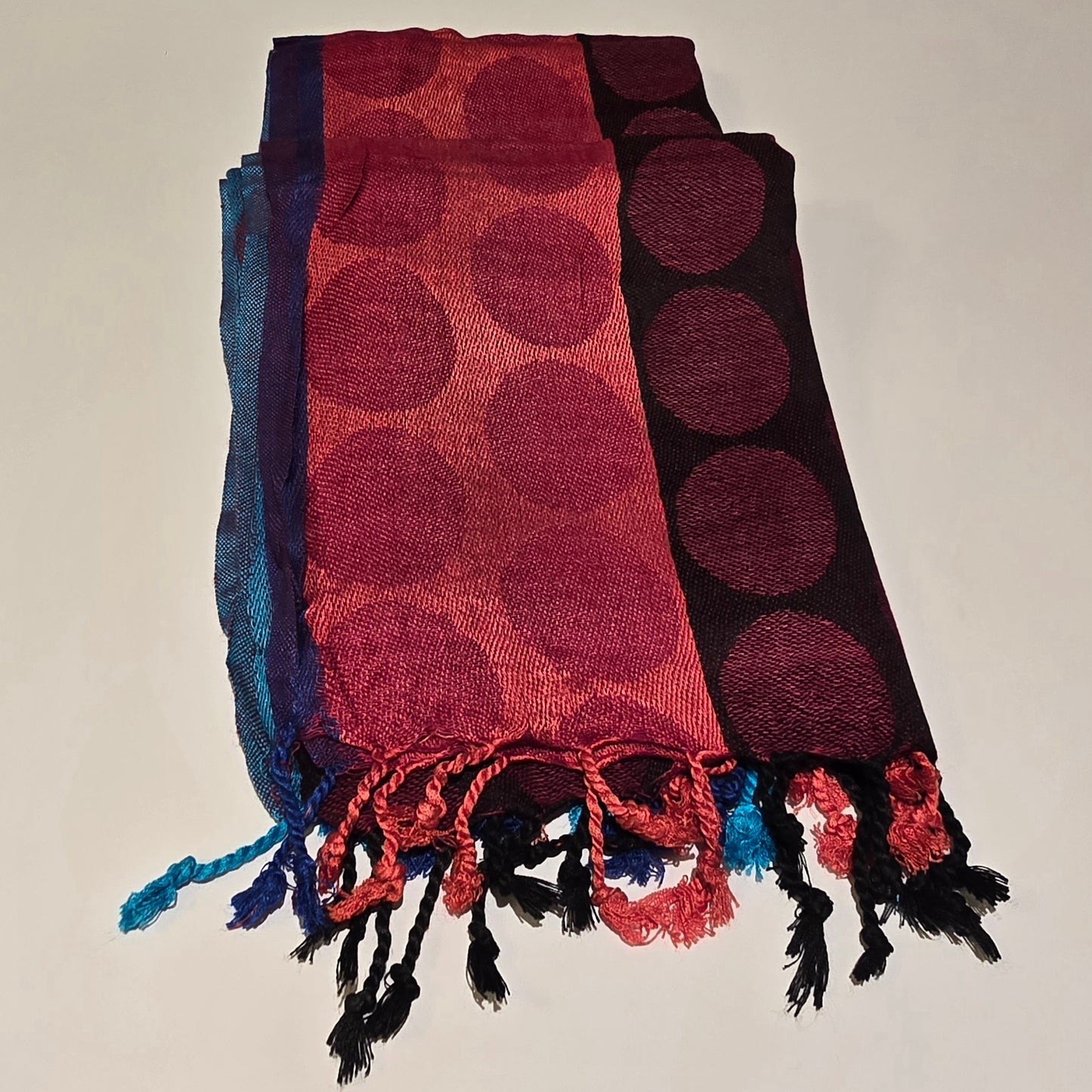 Luxury Multi-Colored Jamawar Shawl-Modal